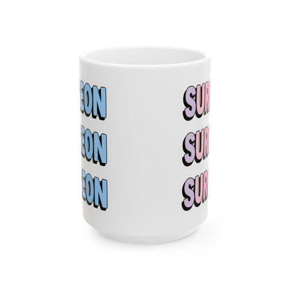 SURGEON faux sticker Mug