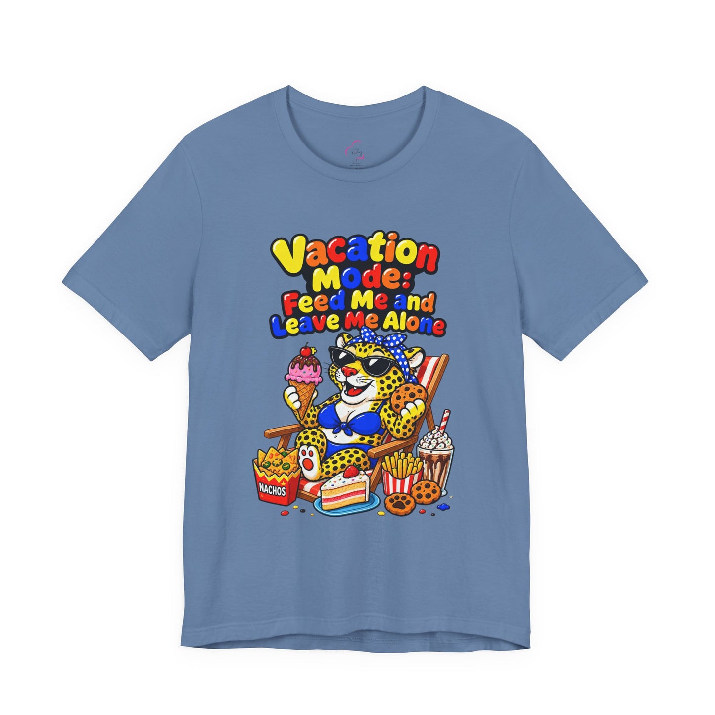 Vacation mode feed me and leave me alone T-shirt