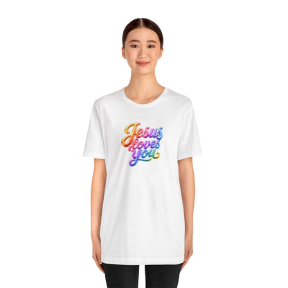 Jesus loves you T-shirt