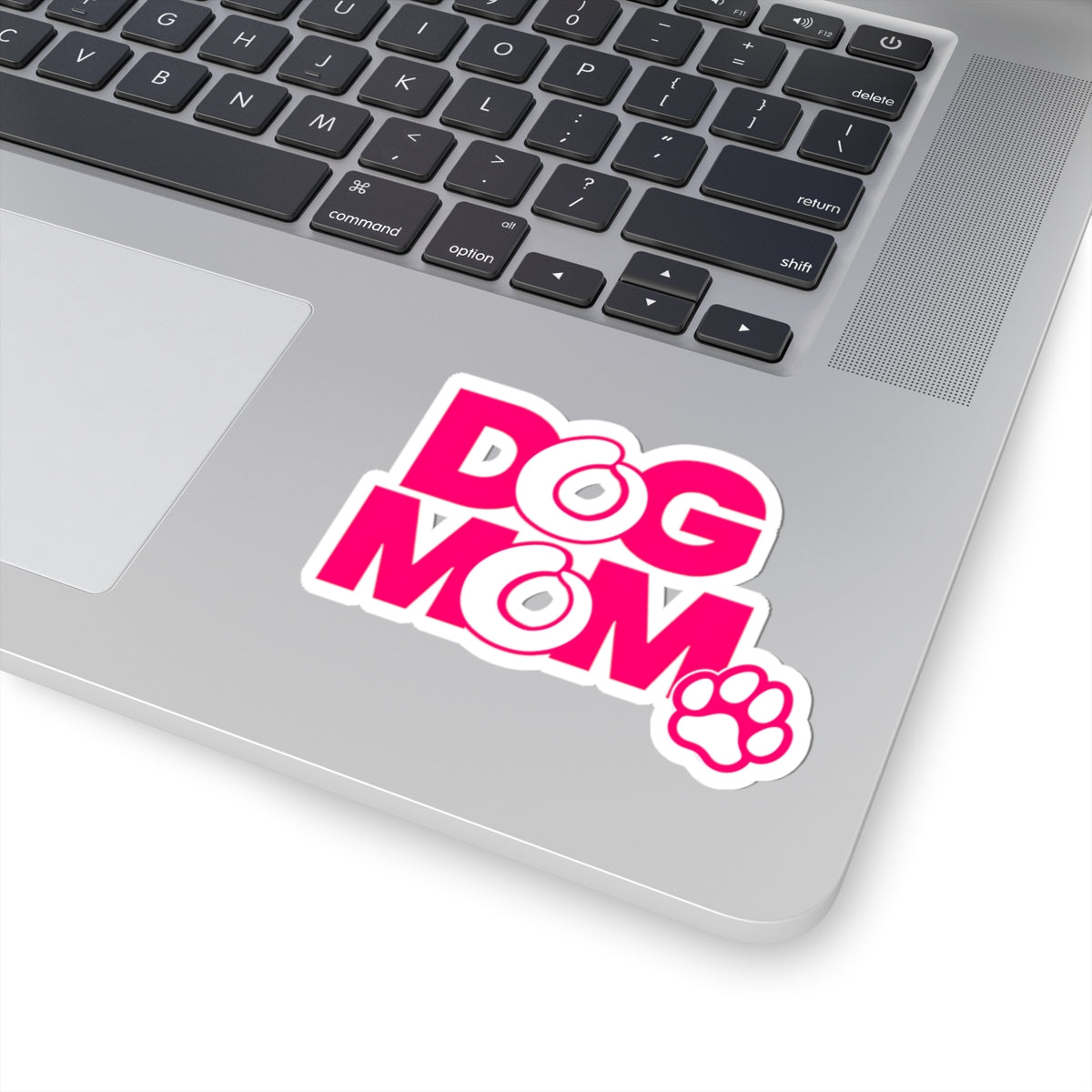Dog mom pink Sticker