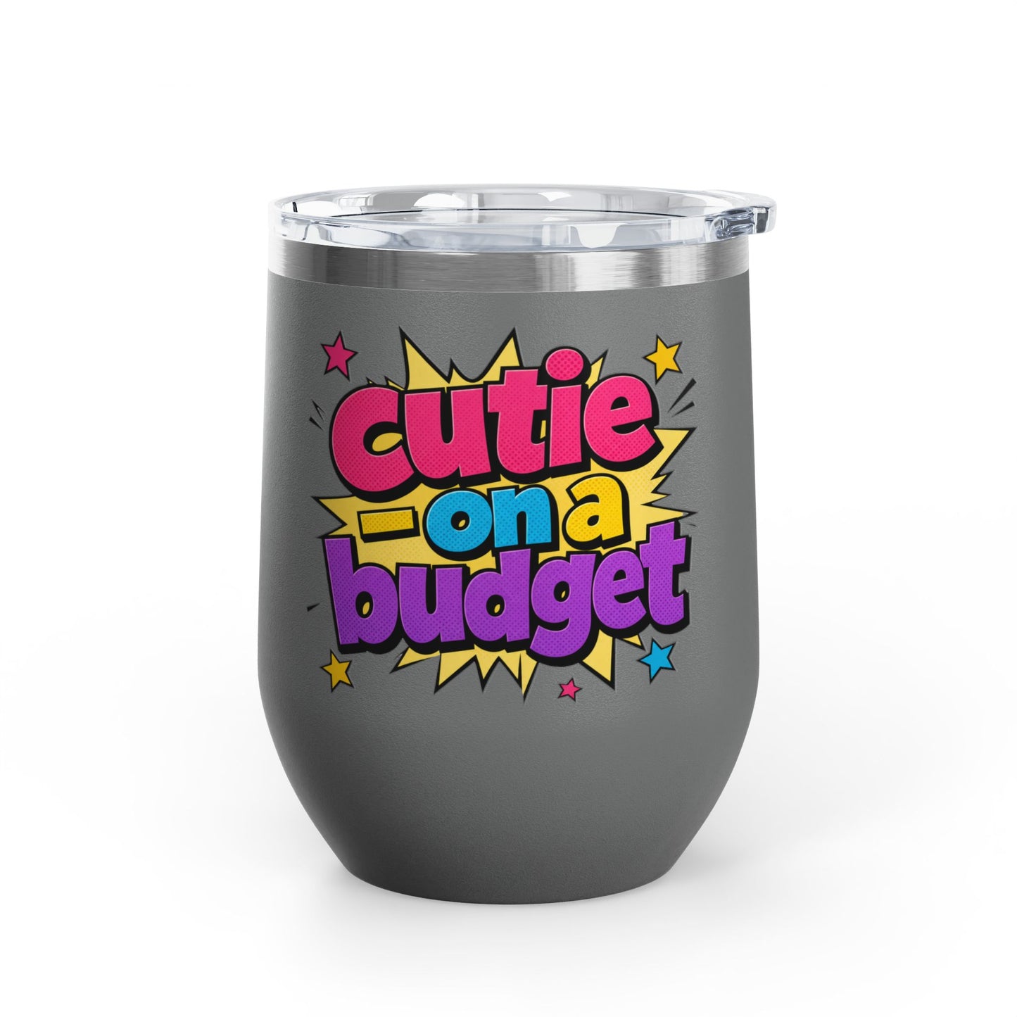 Cutie on a budget Tumbler
