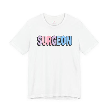 SURGEON faux sticker T-shirt