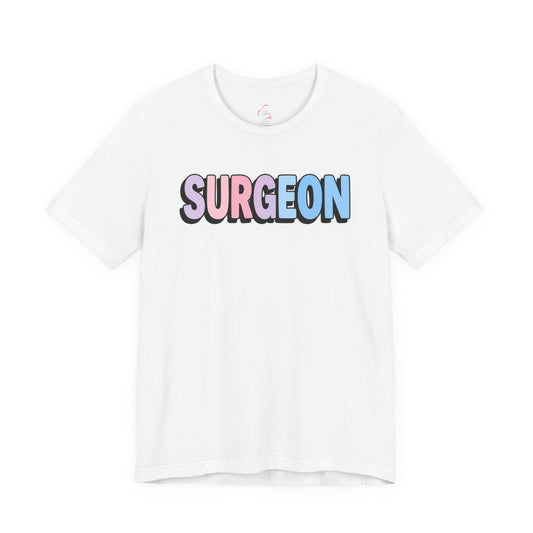 SURGEON faux sticker T-shirt