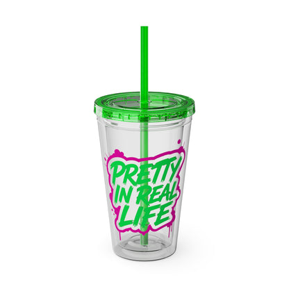 Pretty in real life Clear Insulated Cup