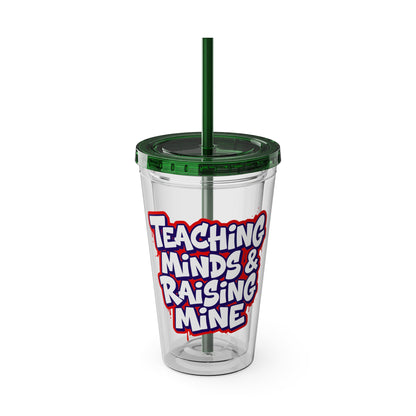Teaching minds & raising mine Clear Insulated Cup