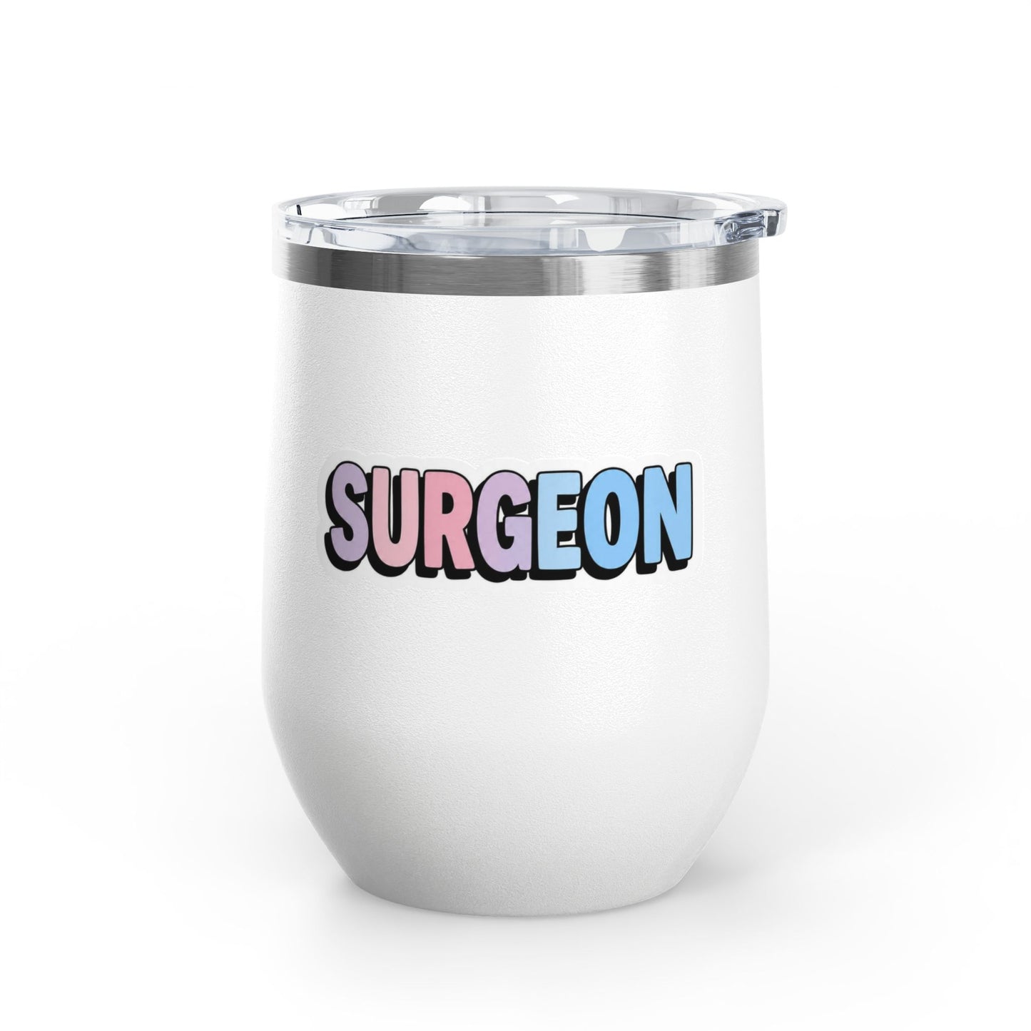 SURGEON faux sticker Tumbler