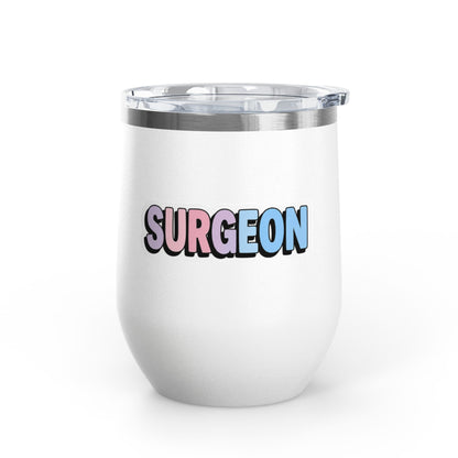 SURGEON faux sticker Tumbler