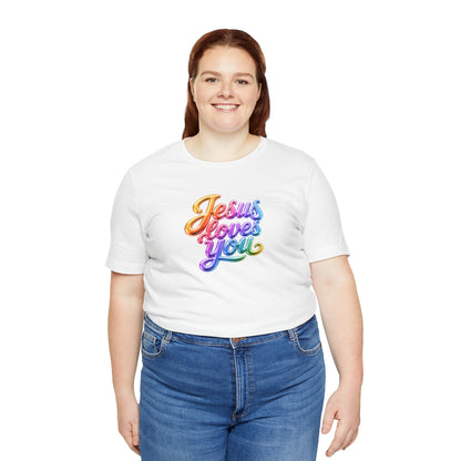 Jesus loves you T-shirt