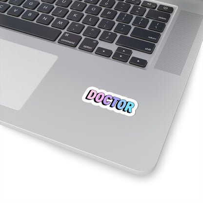 DOCTOR faux sticker Sticker