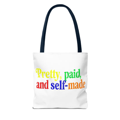 Pretty, paid, and self-made Tote Bag