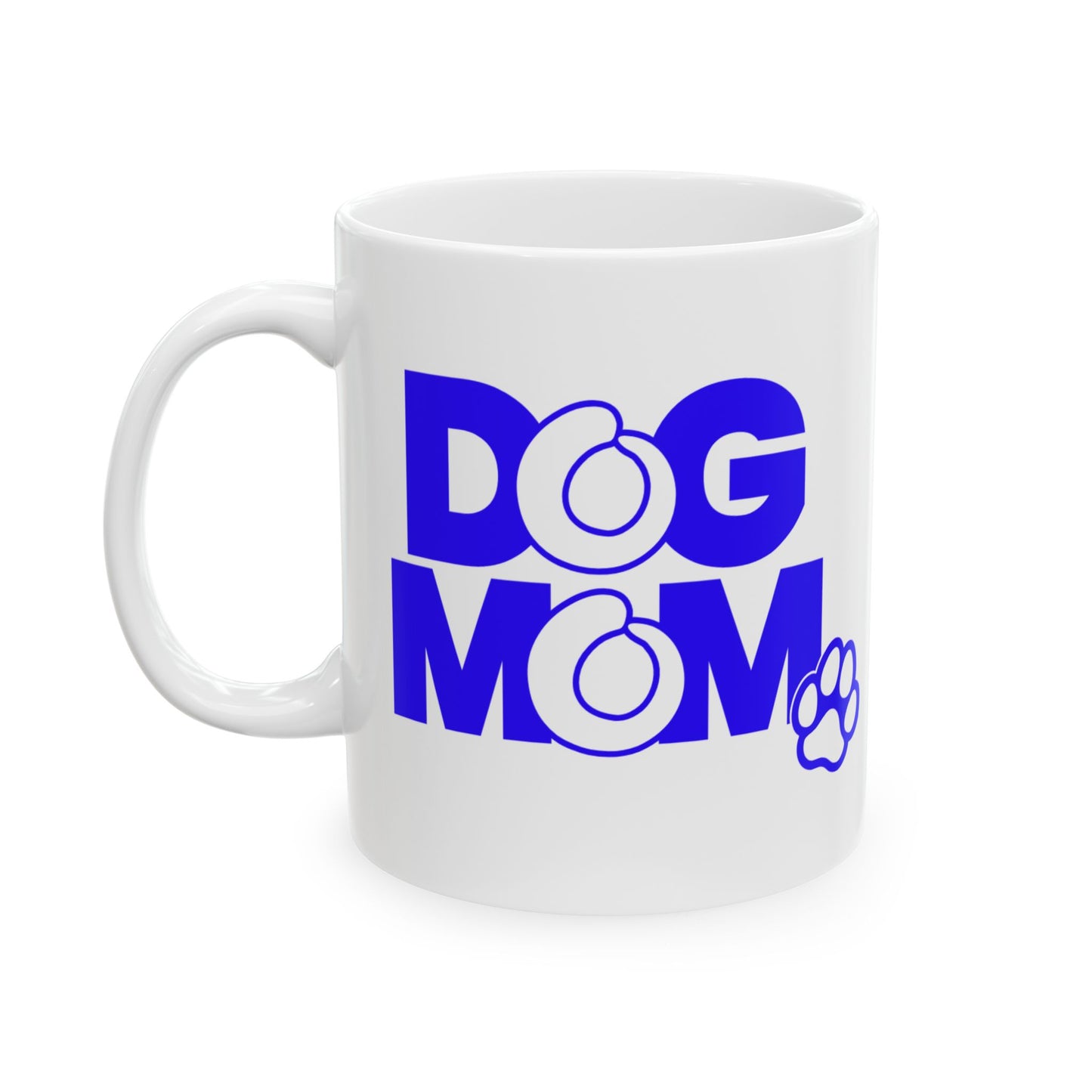 Dog mom blue Mug