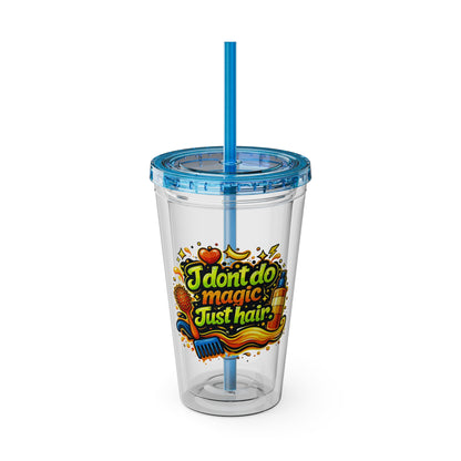 I don't do magic. Just hair Clear Insulated Cup