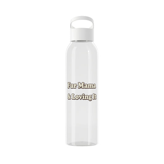 Fur mama & loving it Water Bottle