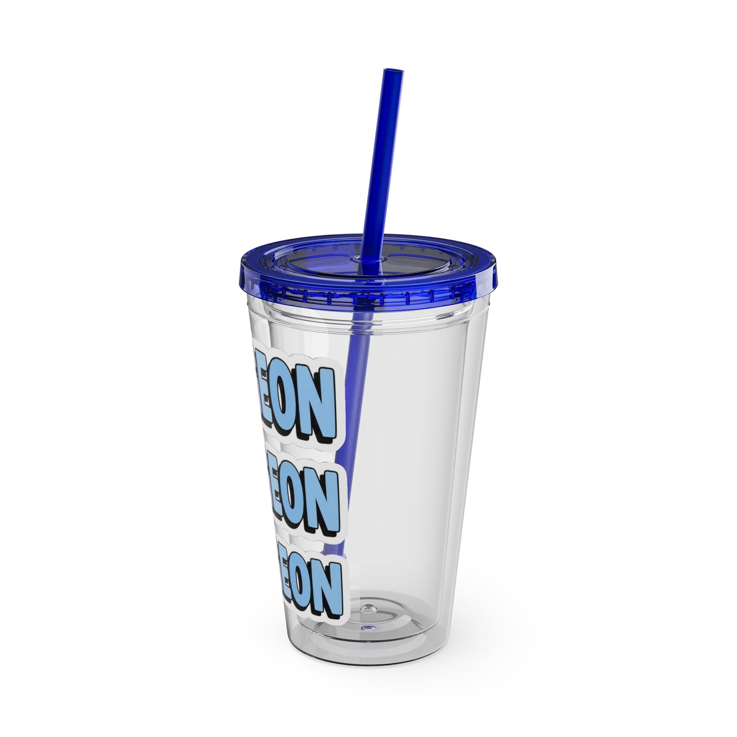 SURGEON faux sticker Clear Insulated Cup