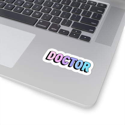 DOCTOR faux sticker Sticker