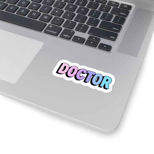 DOCTOR faux sticker Sticker