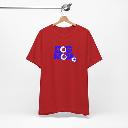 Dog mom blue T-shirt
