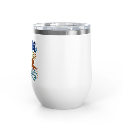 Mama needs a drank immediately T-shirt Wine Tumbler