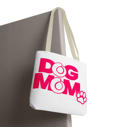 Dog mom pink Tote Bag