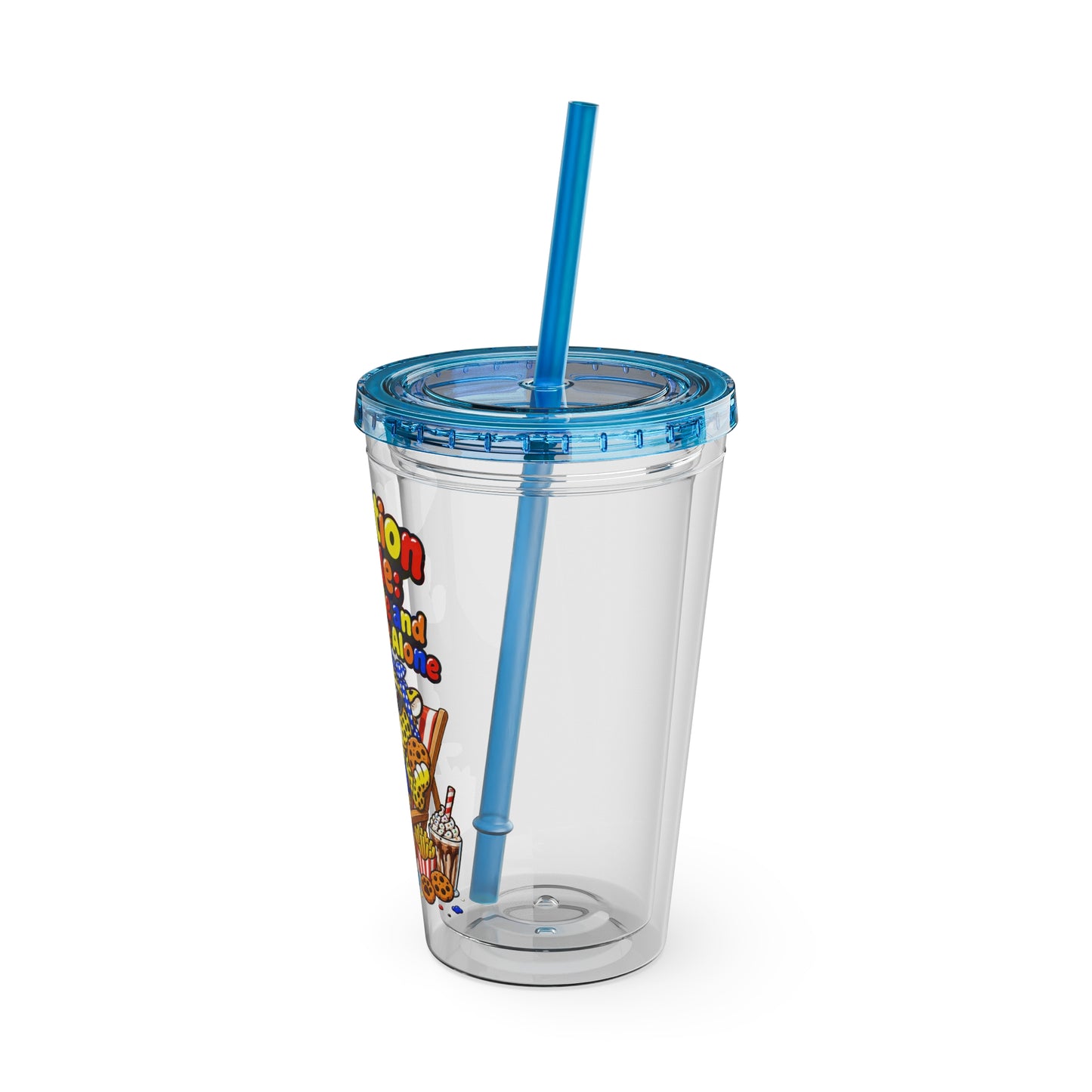 Vacation mode feed me and leave me alone Clear Insulated Cup