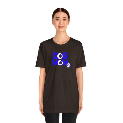 Dog mom blue T-shirt