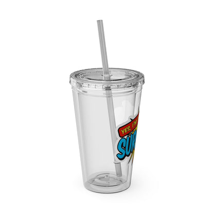 Yes, I'm that SURGEON Clear Insulated Cup