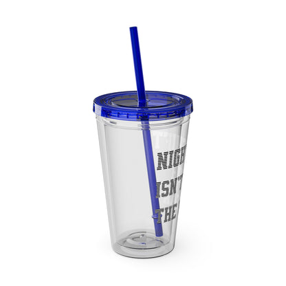 Night shift isn't for the weak Clear Insulated Cup