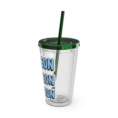 SURGEON faux sticker Clear Insulated Cup