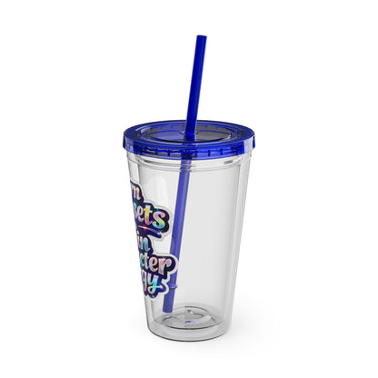I turn basic sets into main character energy Clear Insulated Cup