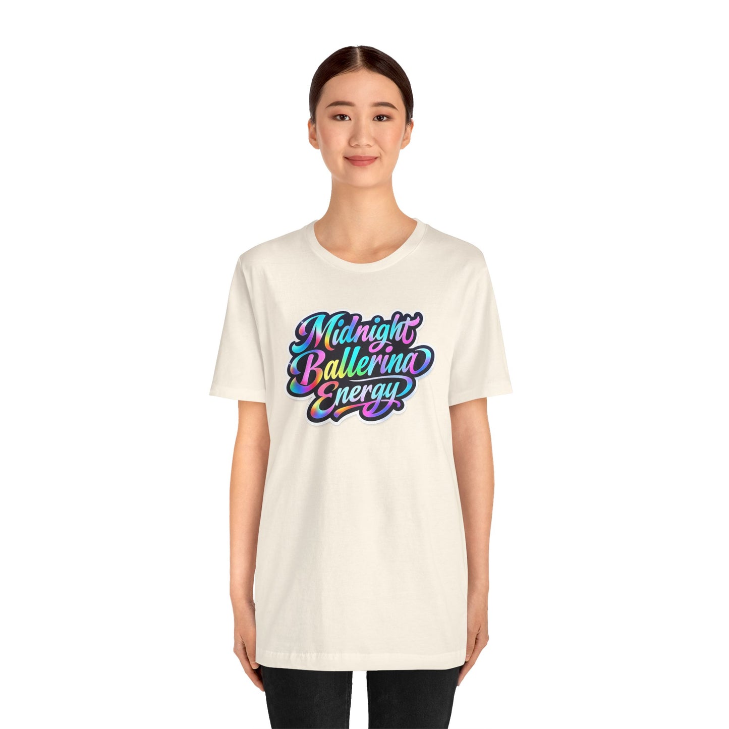 Midnight ballerina energy T-shirt