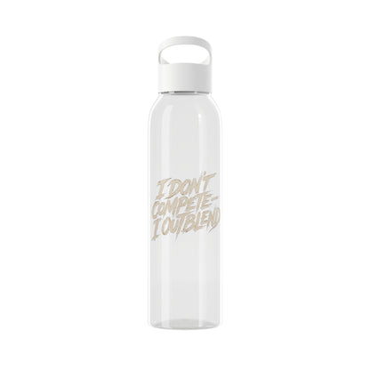 I don't compete I out blend Water Bottle