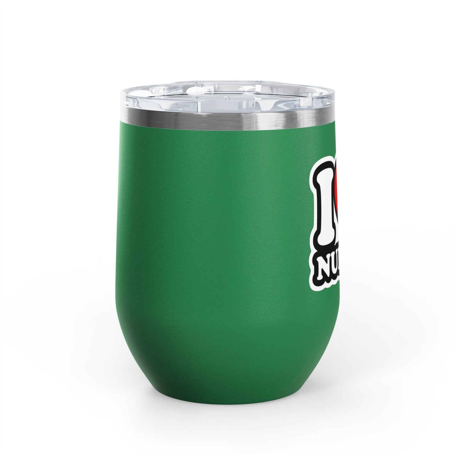 I love nurses faux sticker Tumbler