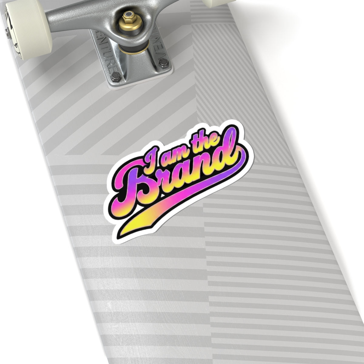 I am the brand Sticker