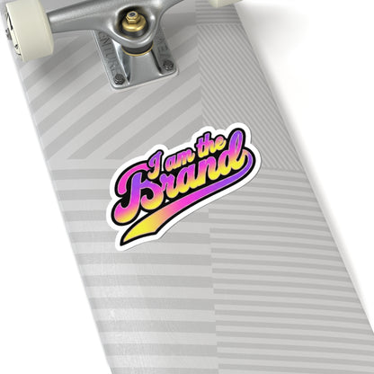 I am the brand Sticker