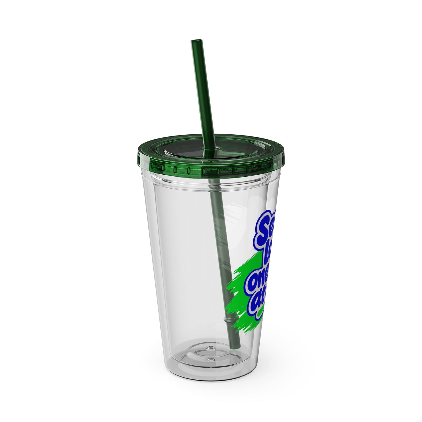 Serving looks one client at a time Clear Insulated Cup