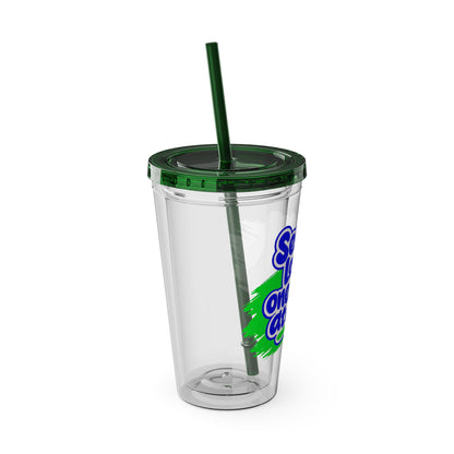 Serving looks one client at a time Clear Insulated Cup