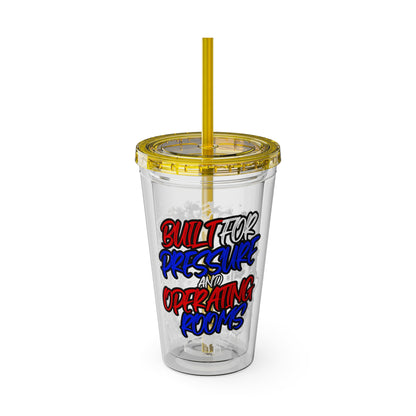 Built for pressure and operating rooms Clear Insulated Cup