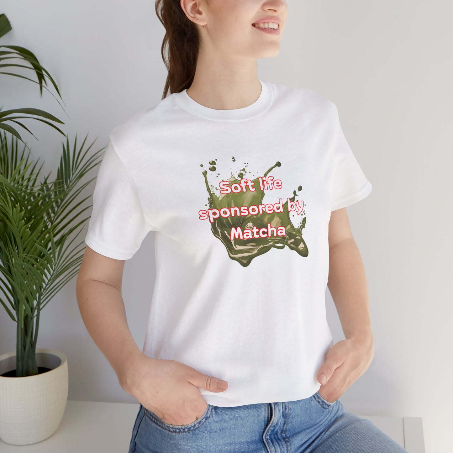 Soft life sponsored by Matcha T-shirt