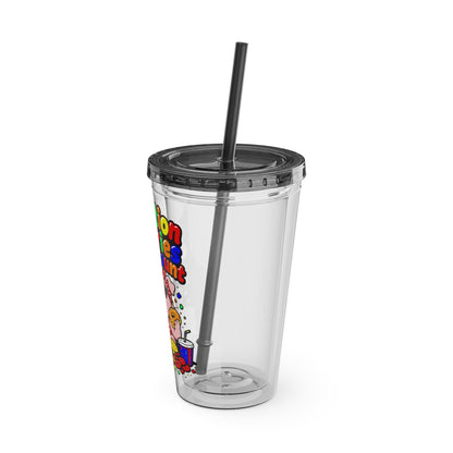 Vacation calories don't count Clear Insulated Cup