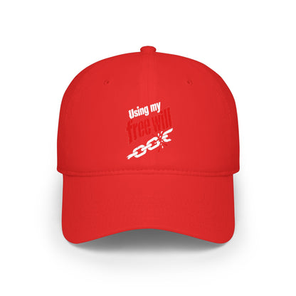Using my free will Baseball Cap