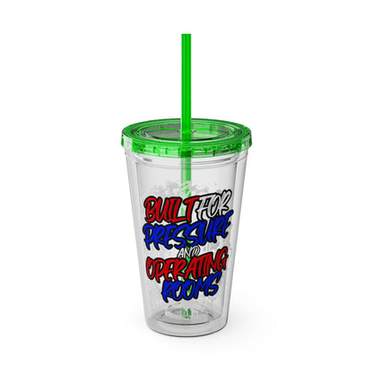 Built for pressure and operating rooms Clear Insulated Cup