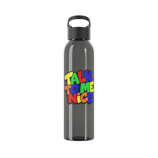 Talk to me nice Water Bottle