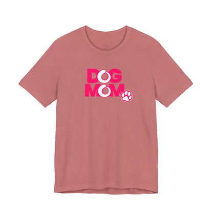 Dog mom pink T-shirt