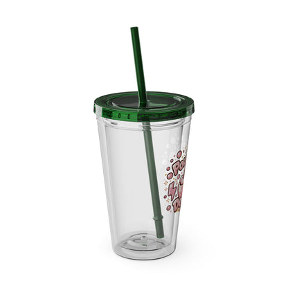 Pour decisions Clear Insulated Cup