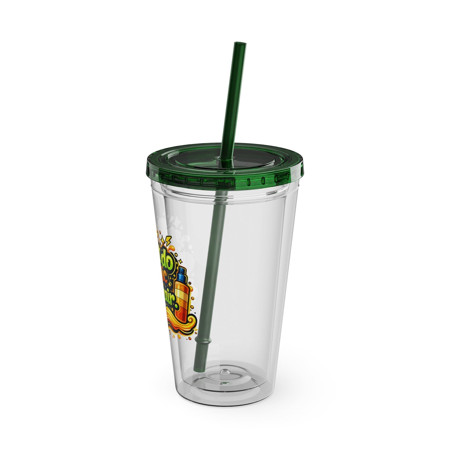 I don't do magic. Just hair Clear Insulated Cup