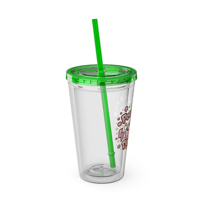 Pour decisions Clear Insulated Cup