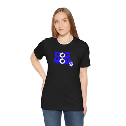 Dog mom blue T-shirt