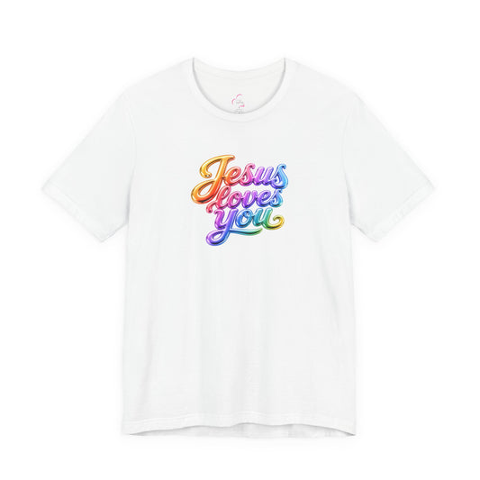 Jesus loves you T-shirt