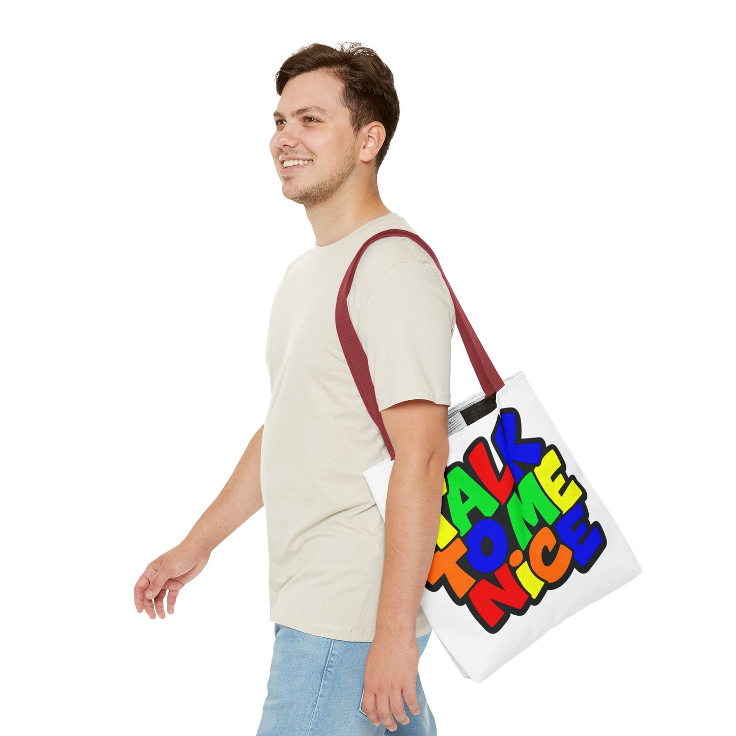 Talk to me nice Tote Bag