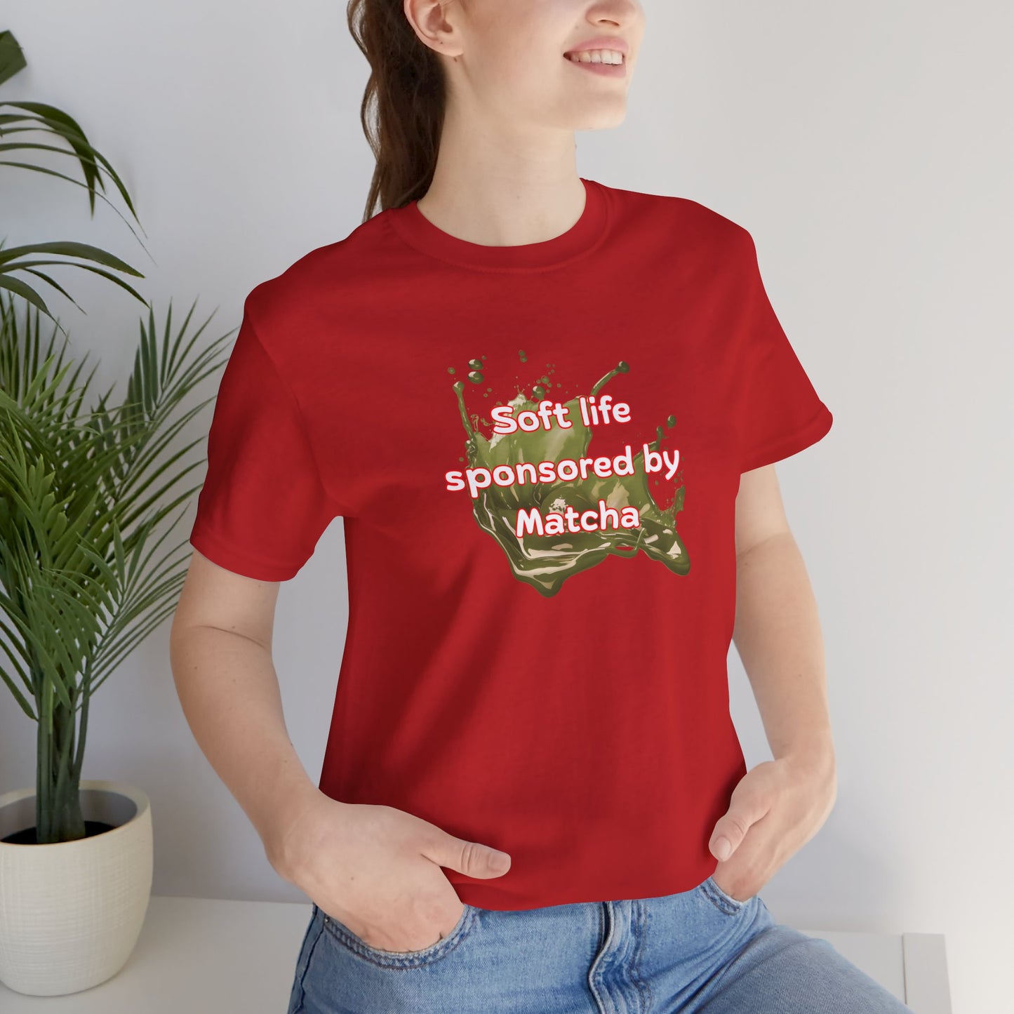Soft life sponsored by Matcha T-shirt